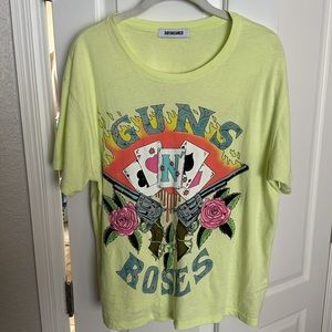 DAYDREAMER Tee Guns and Roses size M
